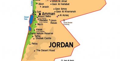 Джордан карте города 